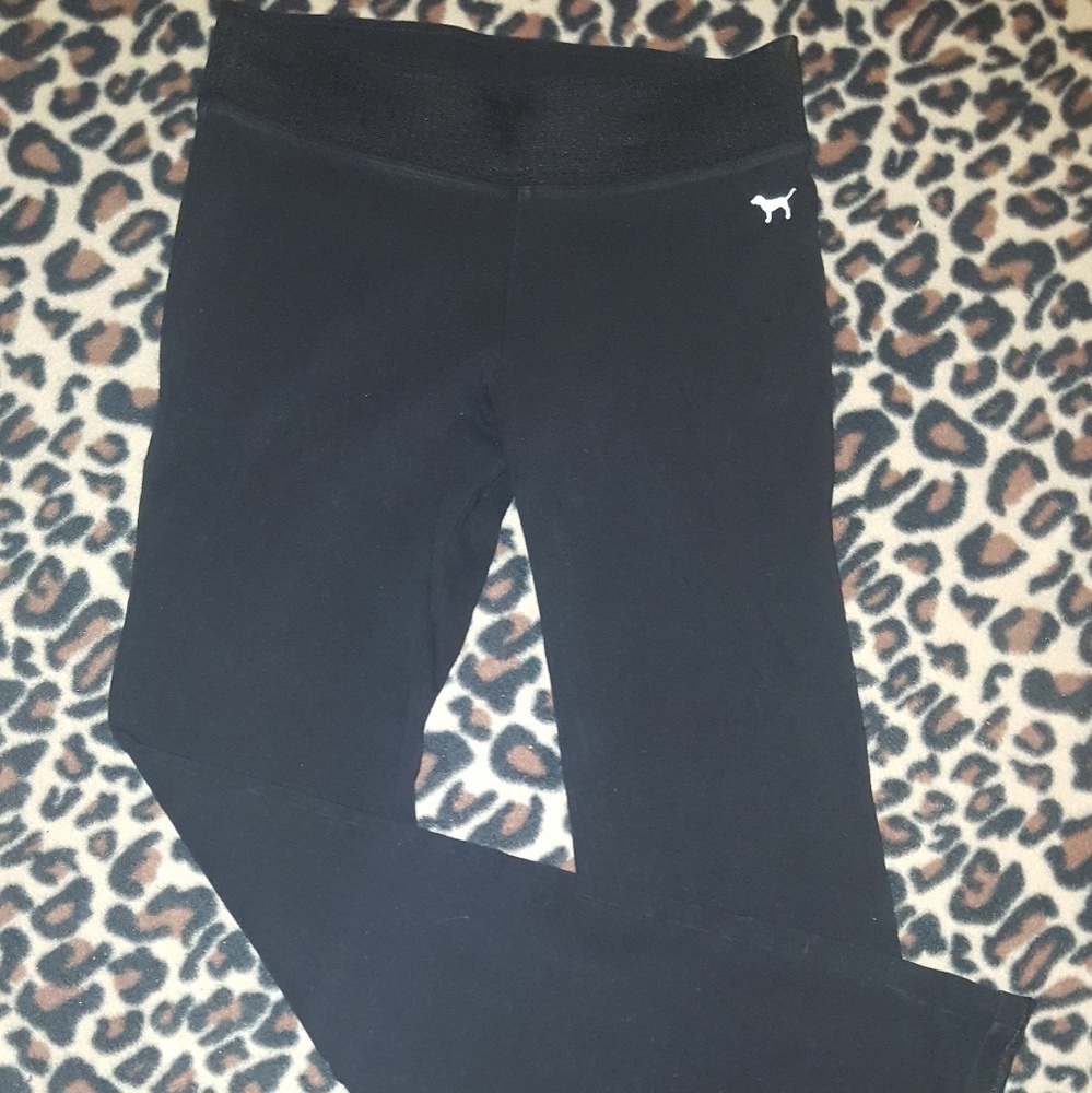 Victoria Secret Pink Lacy Yoga leggings